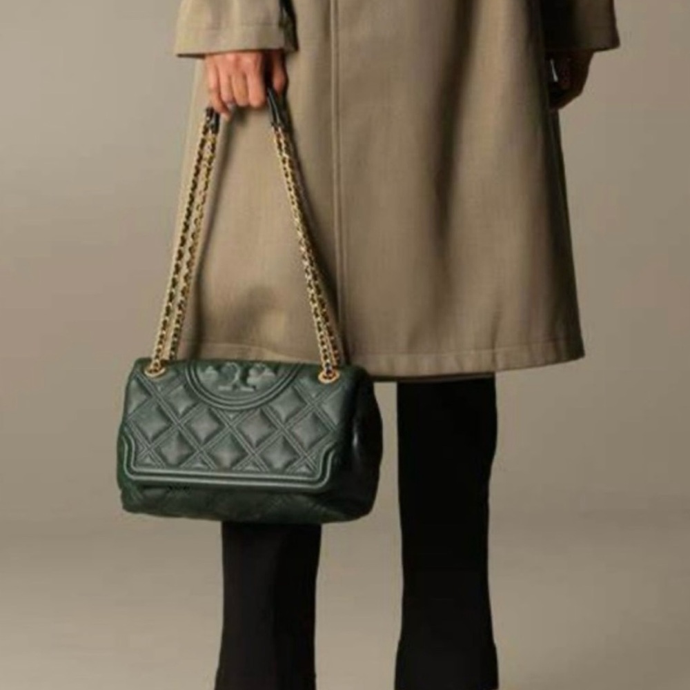 Tory Burch Fleming Soft Convertible Shoulder Bag Norwood - Picture 5 of 10